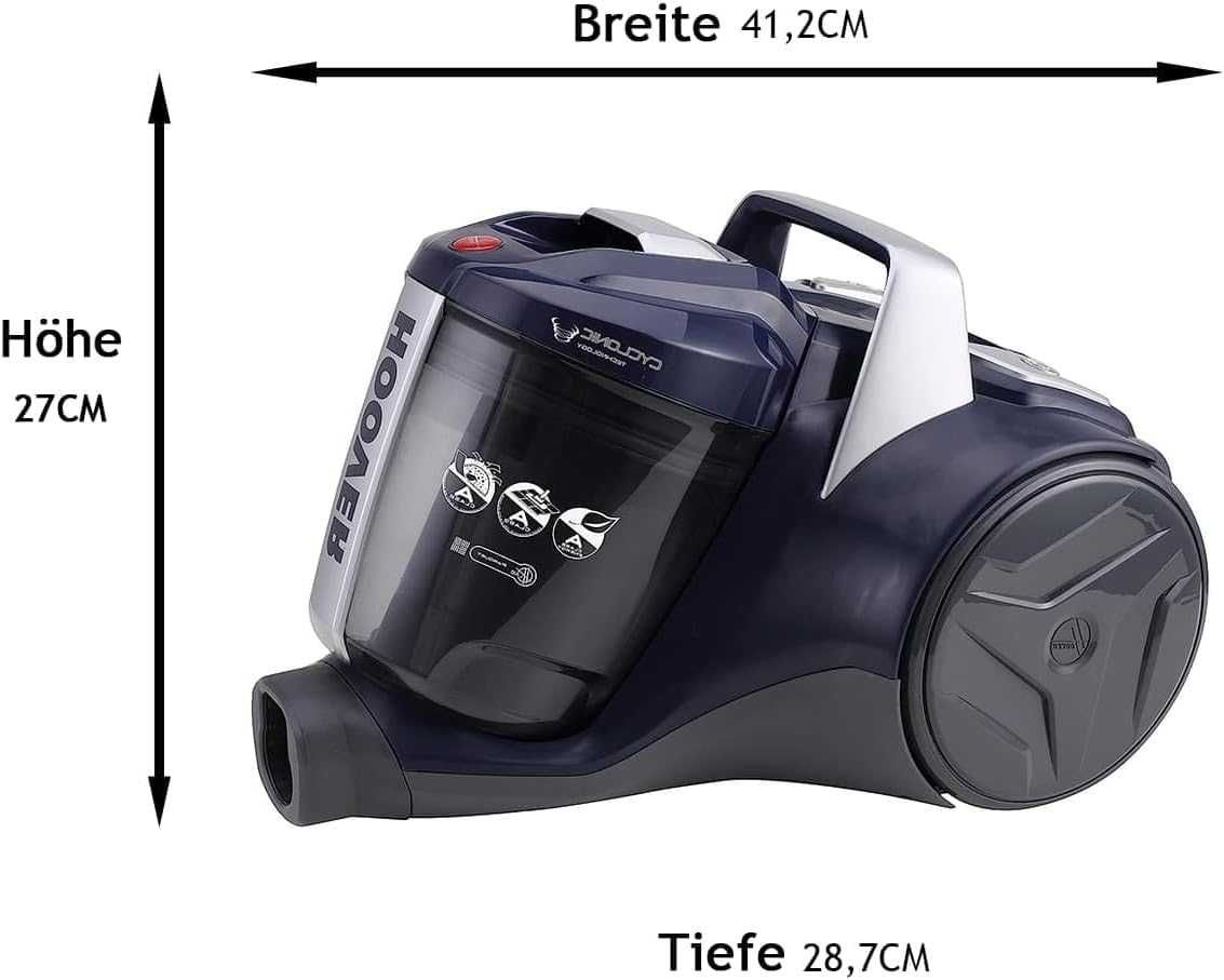 Мощна Прахосмукачка без торба Hoover br71, 700 Watt, 2л.