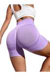 Colanti Dama Scurti Modelatori Elastici Efect Push Up Lila, M