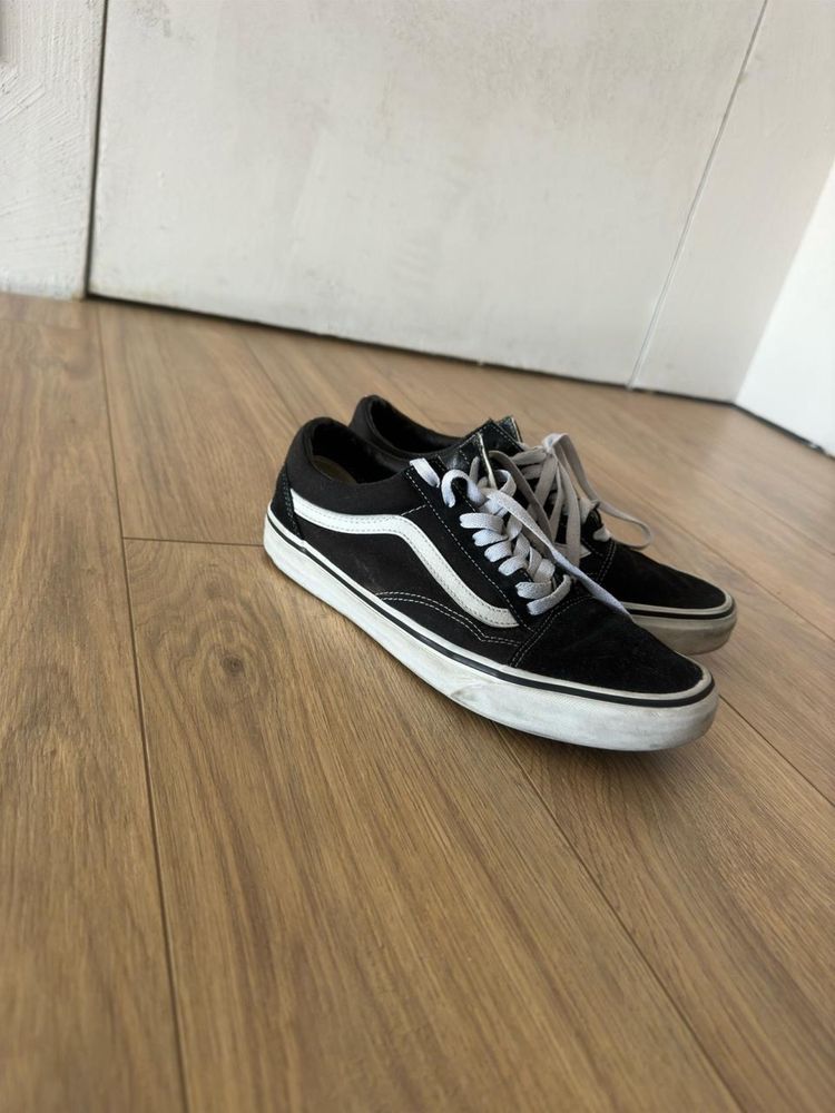Кеды Vans, 41 размер, черные, б/у