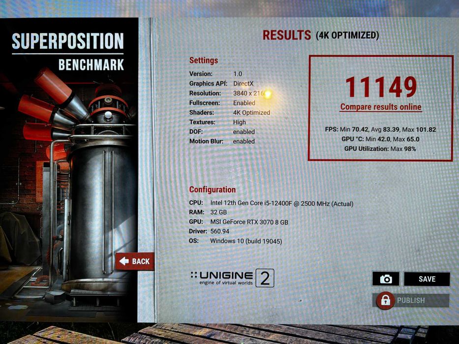 Геймърски i5 12400/RTX 3070/32gb рам/Nvme+hdd 3tb/Fractal Desing Top