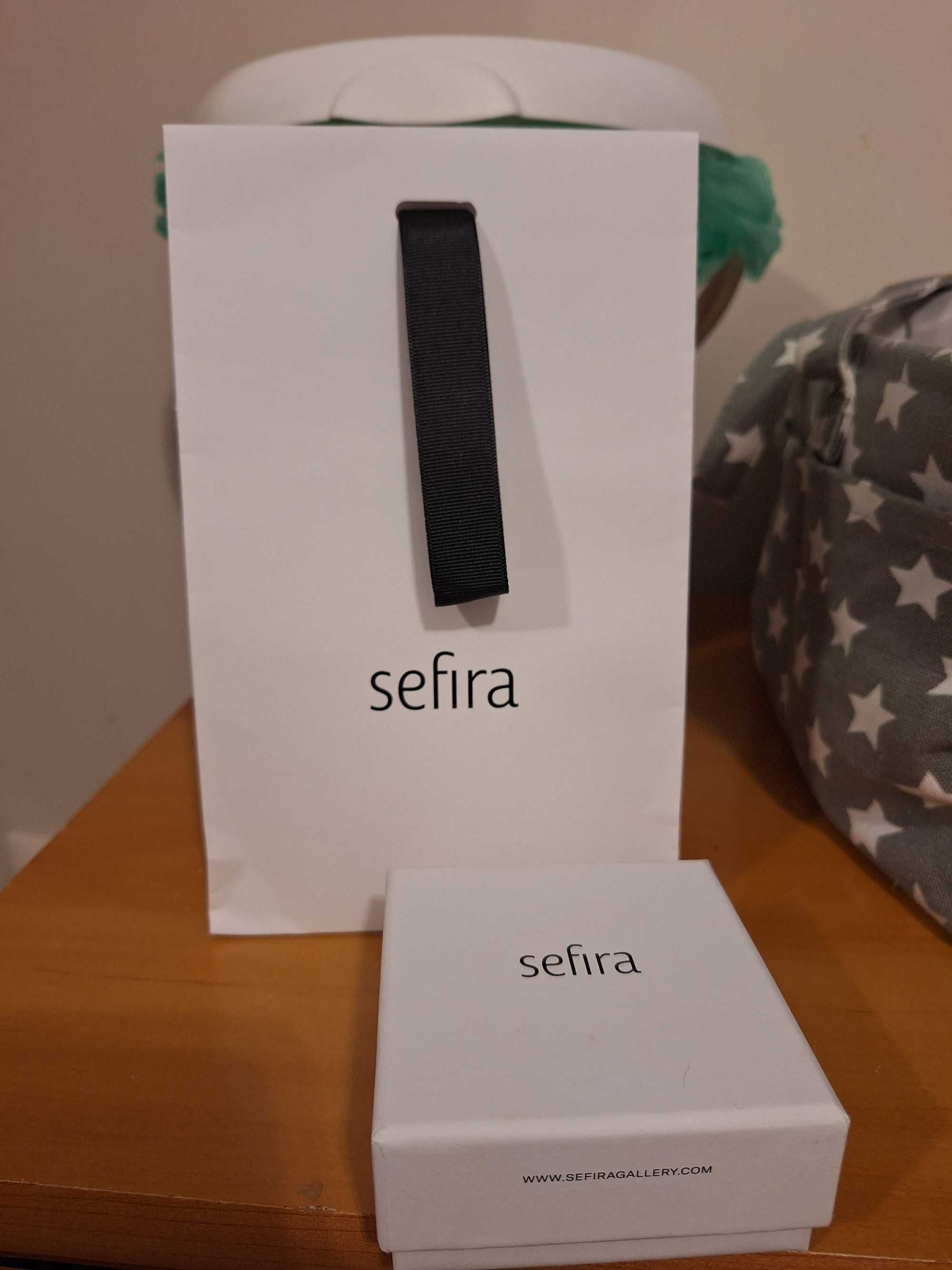 Колие  хамса Sefira, злато и сребро