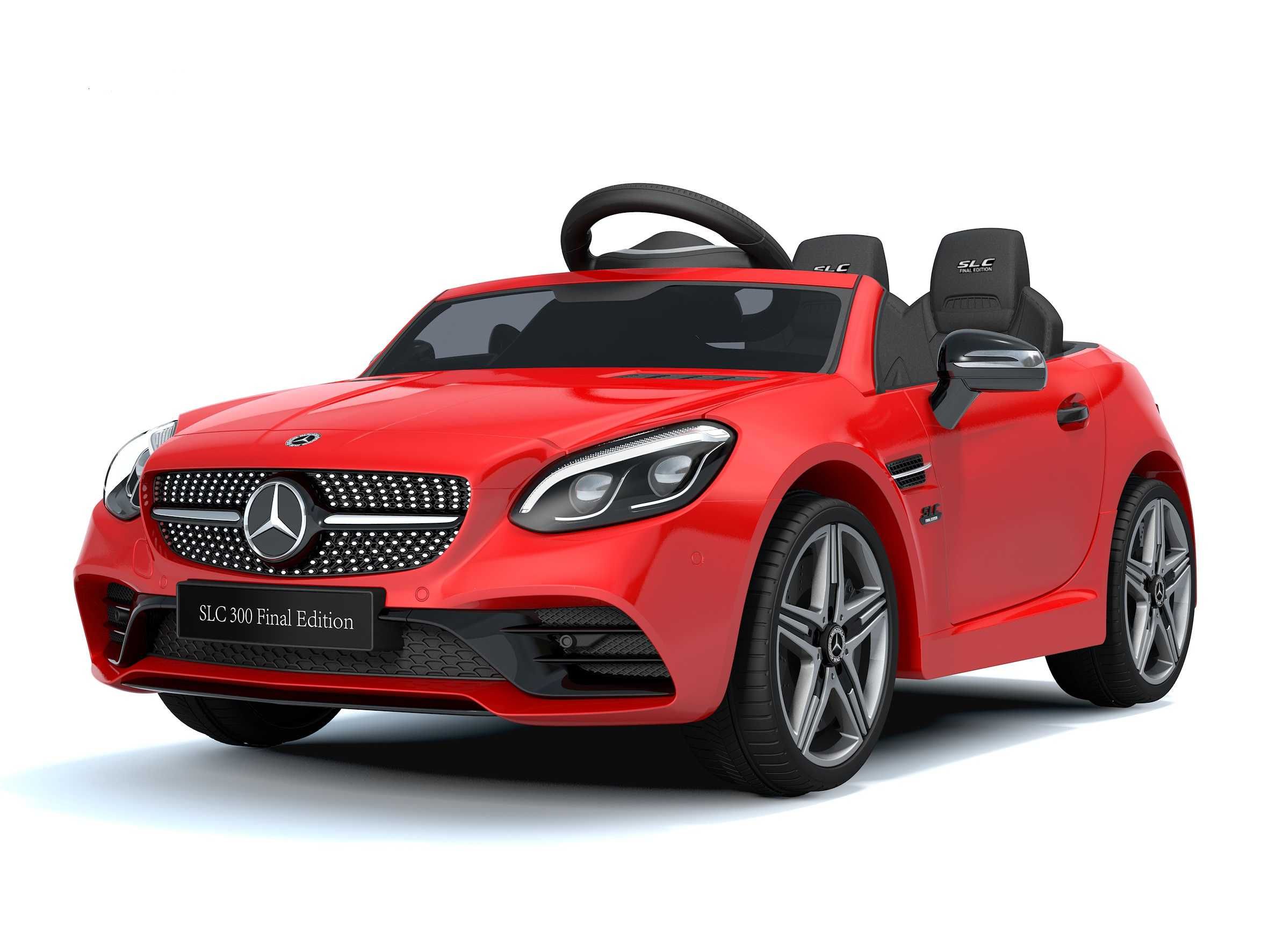 Акумулаторен КОЛА Licensed Mercedes Benz SLC300 12V с меки гуми