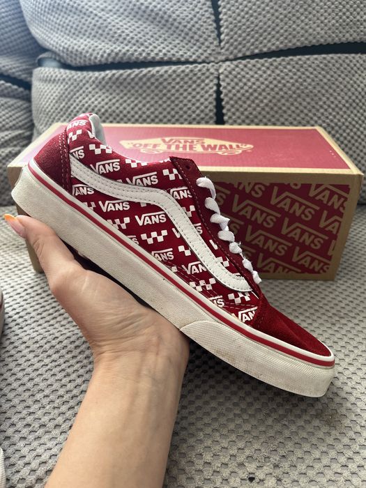Vans old skool logo print