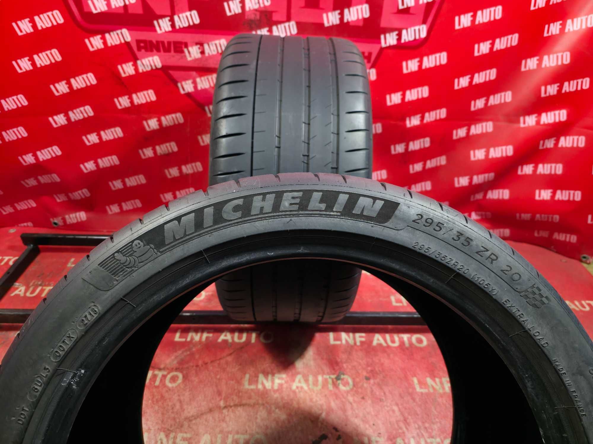 Anvelope de VARA - 295/35/20 - Michelin - 5 MM - DOT 2018 !