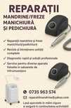Reparații mandrine, freze manichiură pedichiură
