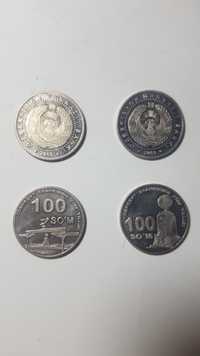 Узбекистан 2200лет.100сом Монеты