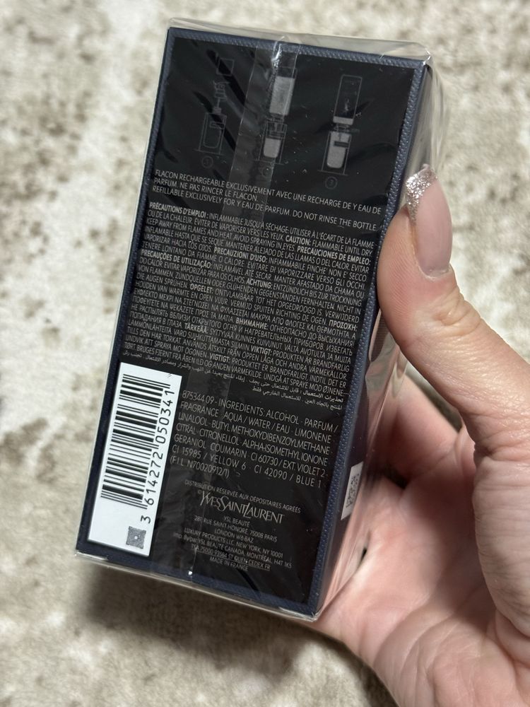Неразопакован! Yves Saint Laurent Y EDP, 60ML.