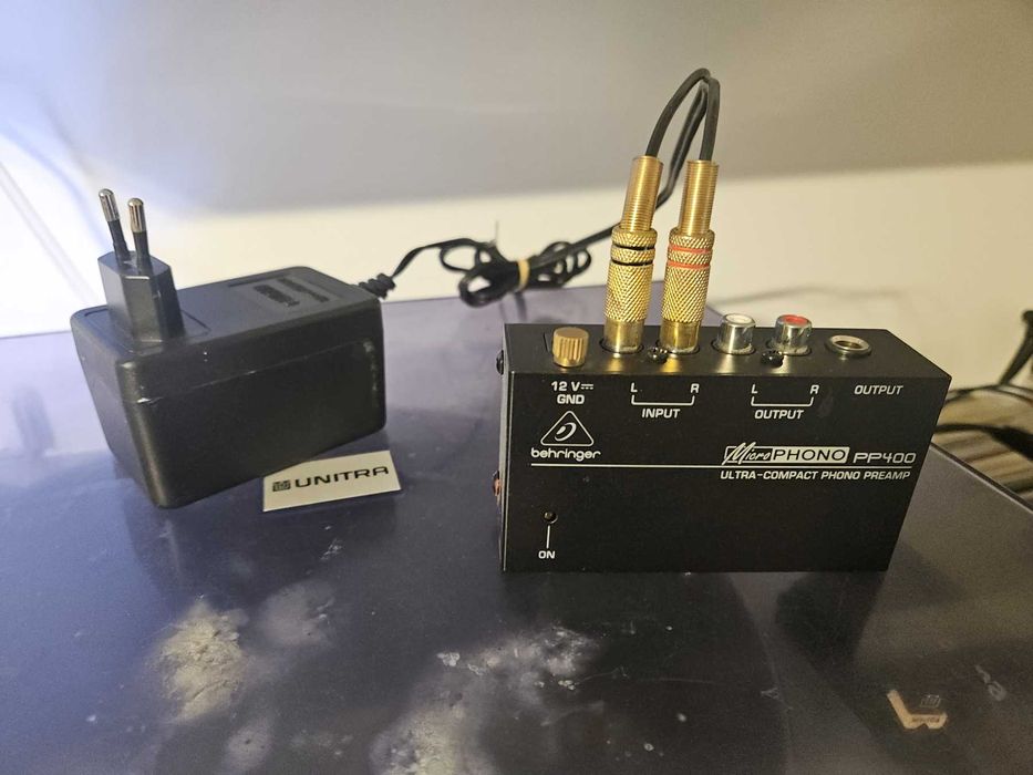 Pick-up UNITRA GS-431 servisat și optimizat, inclus Behringer PP400