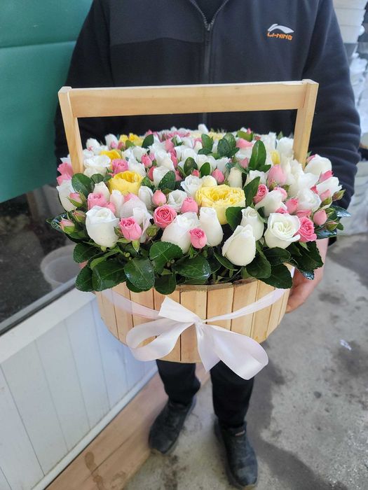 Доставка цветов роз по ташкенту.