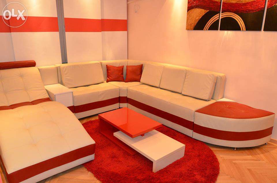 Canapea living Mihaela - piele naturala