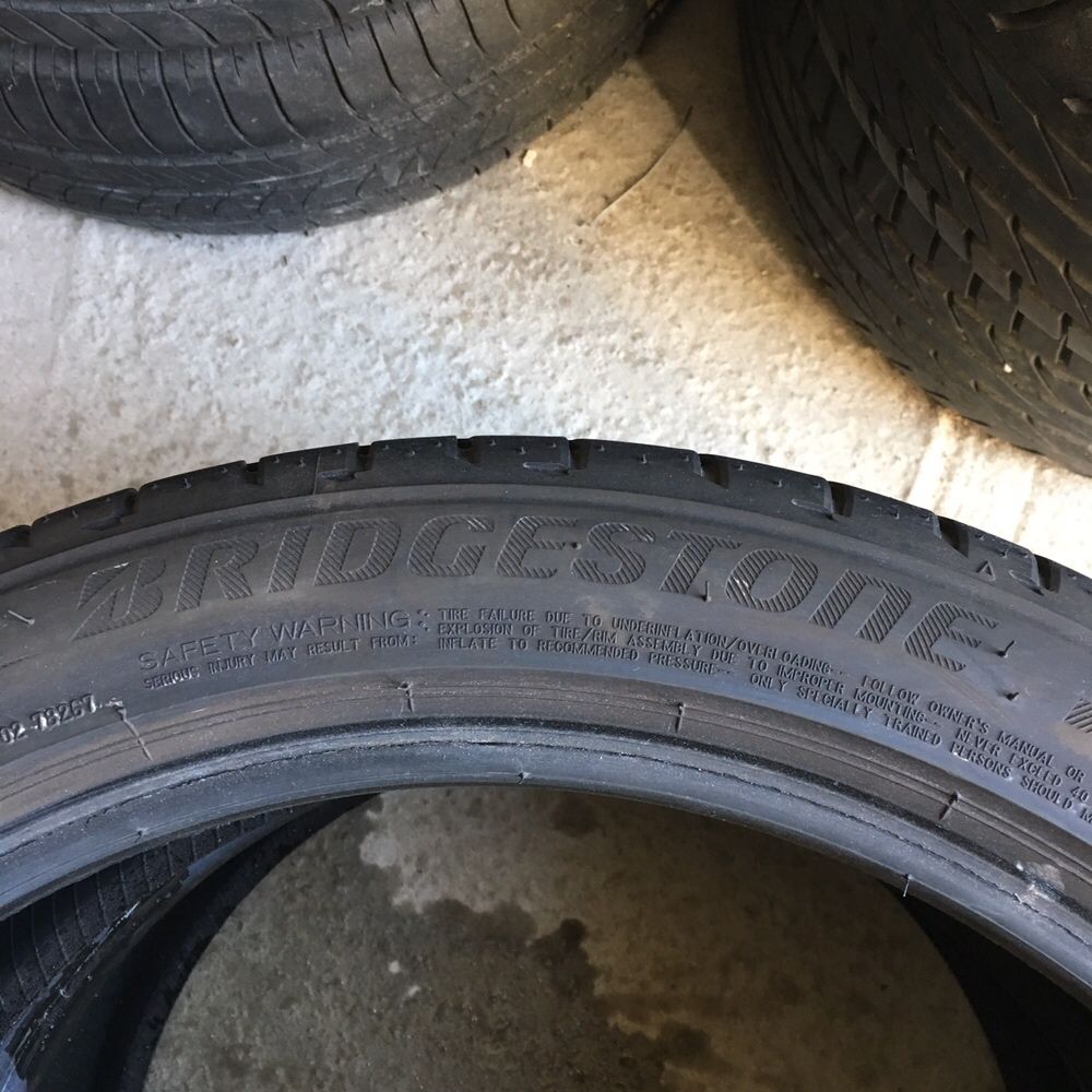 225/45/19 BRIDGESTONE Run Flat DOT3217 2бр. 6мм