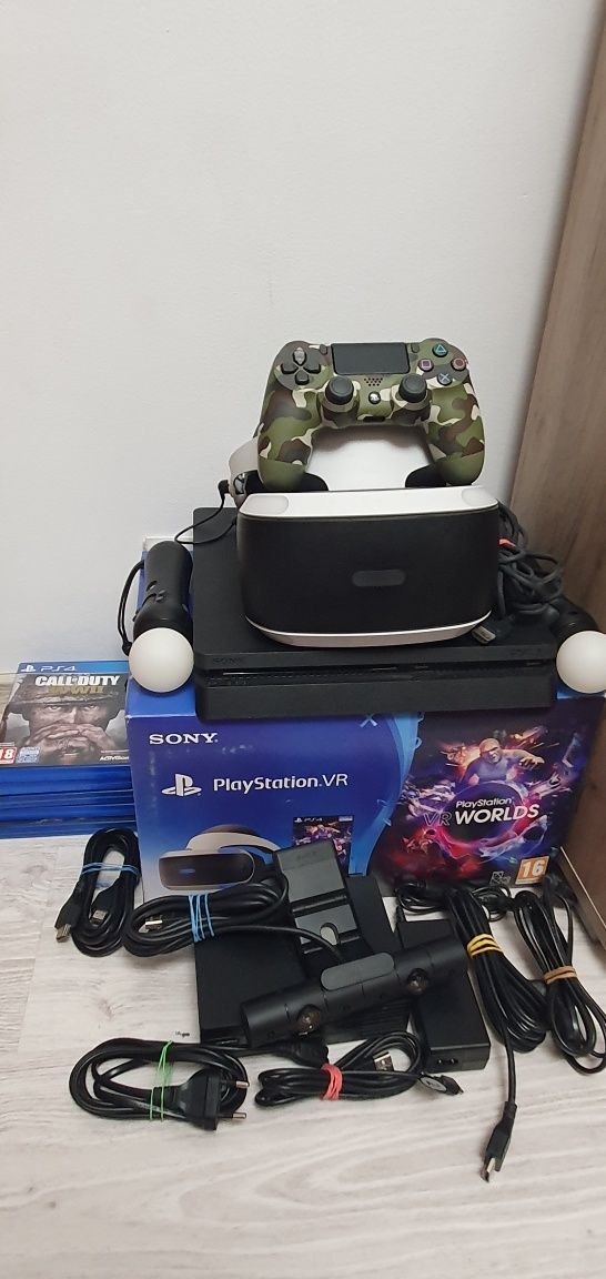 Pachet ps4 + psvr