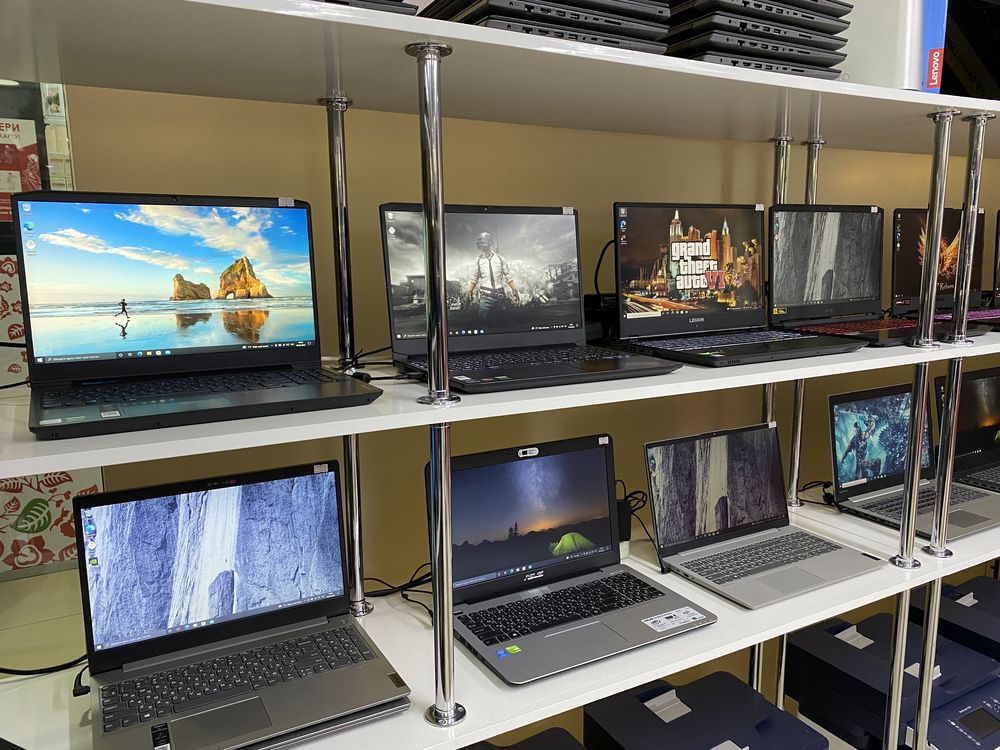 Большой выбор ноутбуков от офисных,домашних до игровых!