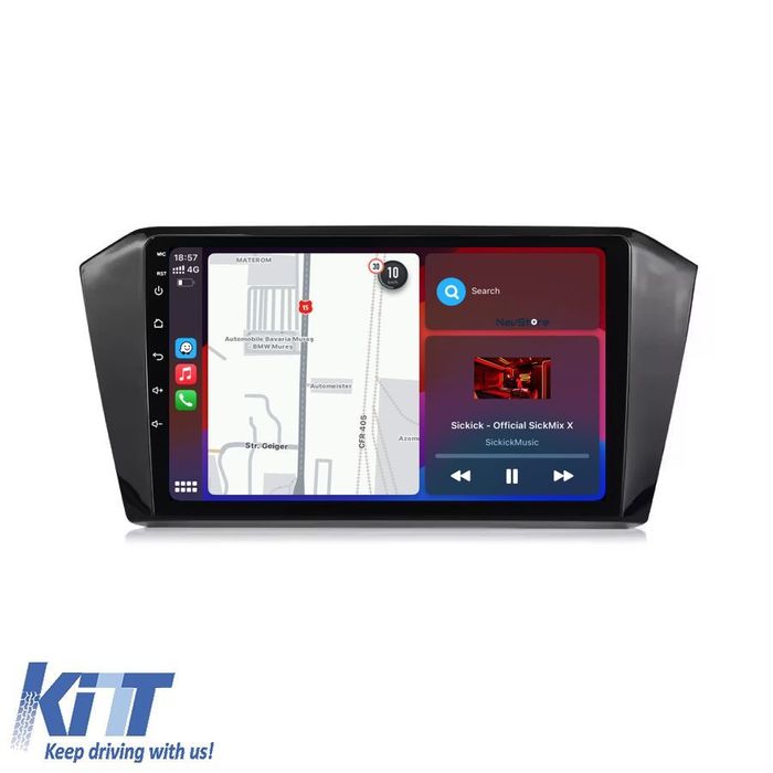 Navigatie Dedicata Volkswagen Passat B8 (2015 - 2022), 10 Inch, 1Gb Ra