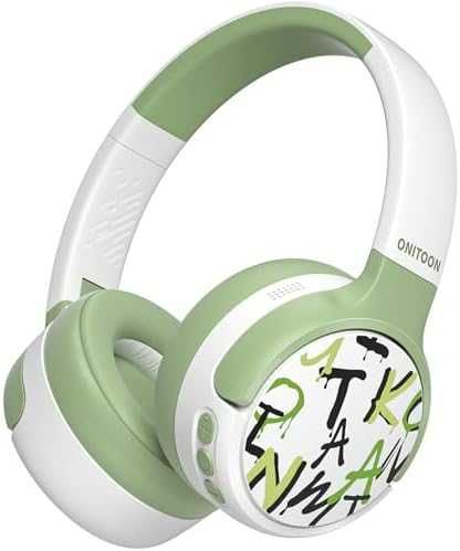 Нови Детски безжични шумопотискащи слушалки Bluetooth 60 часа батерия