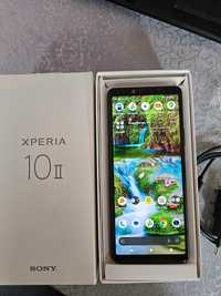 Xperia 10 II + оригинално зарядно, протектор и кейс