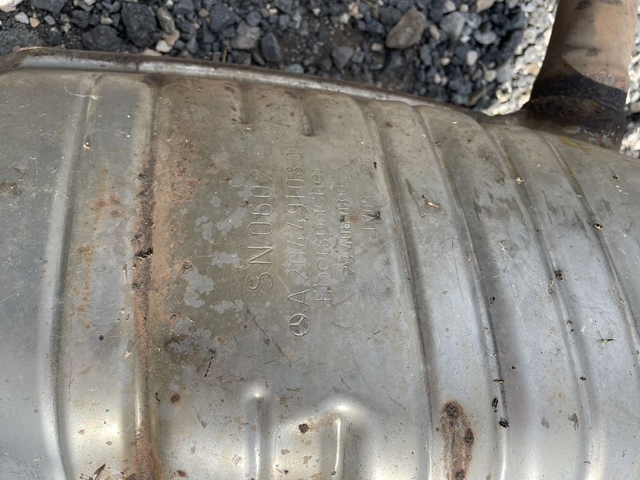 Toba esapament Mercedes w204 C200 C220 C250 cdi