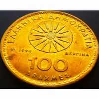 Moneda 100 Drachmes 1994 Grecia