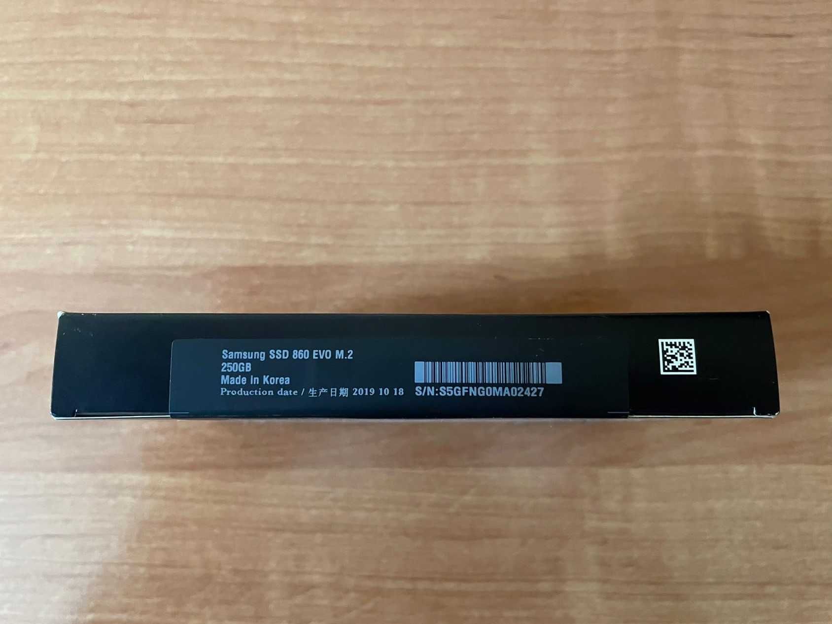 Продаю SSD накопитель 250 Gb Samsung 860 EVO, M.2, SATA III