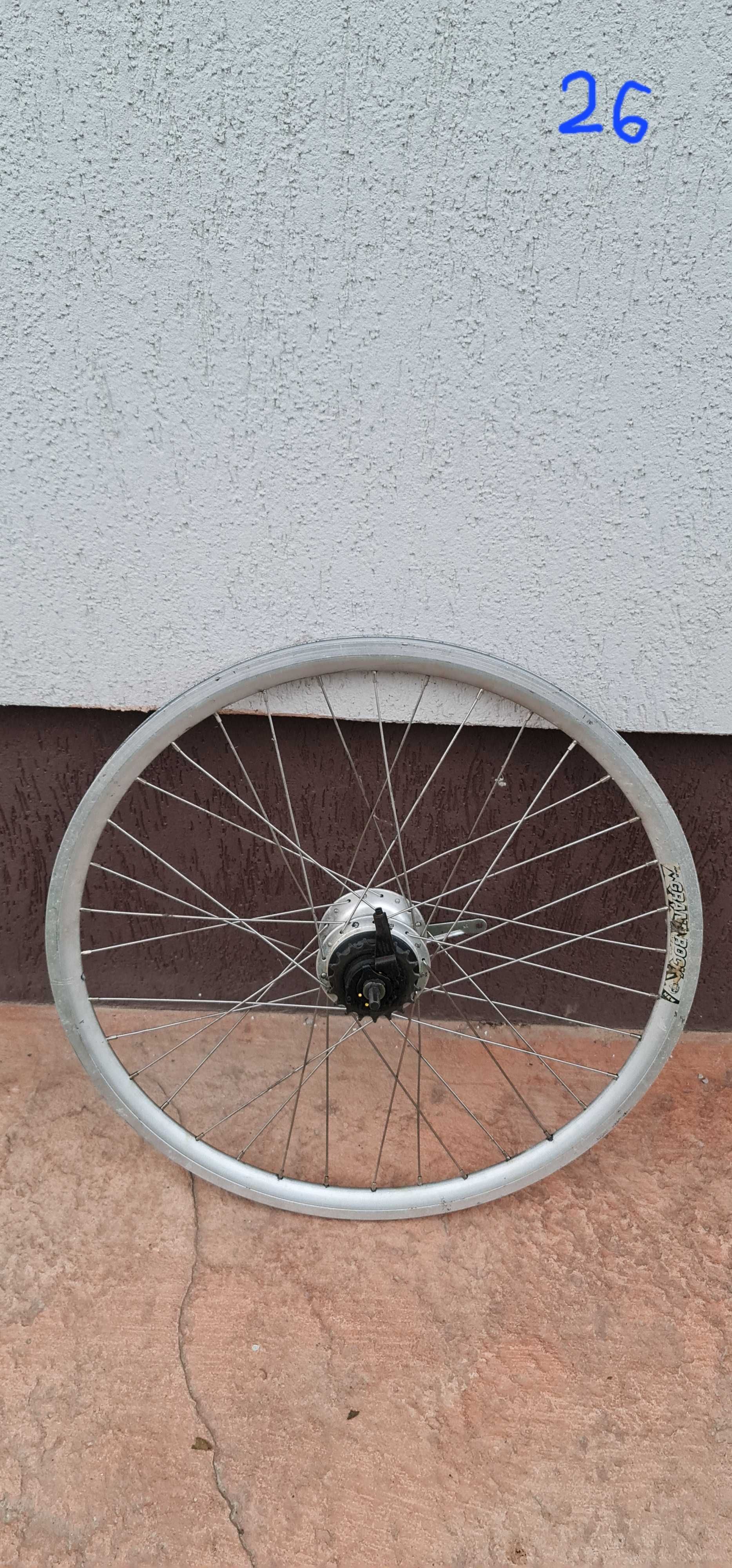 Jante bicicleta 26' si 28' cu butuci Shimano Nexus 3, 4, 7