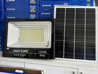 Lampa Solar Proiector Jortan LED 1200W Alb Rece 6500k IP66