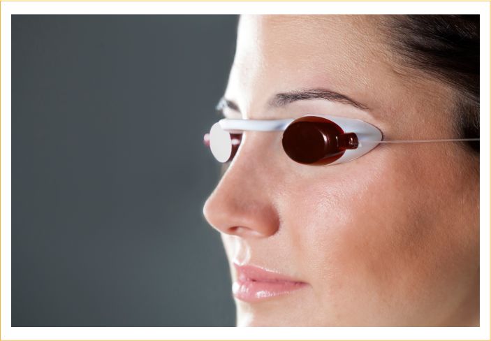 UV предпазни очила за кварцови лампи, солариуми и работа с лазер