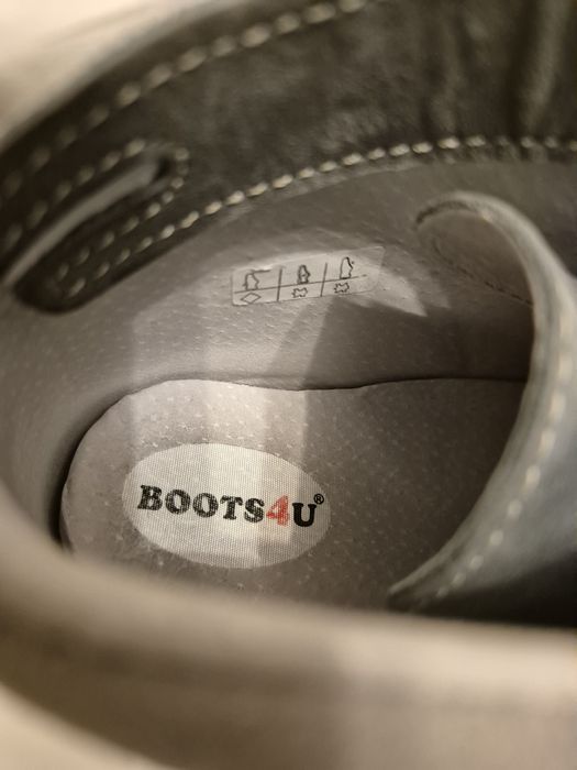 Ghete piele naturală Boots4U copii