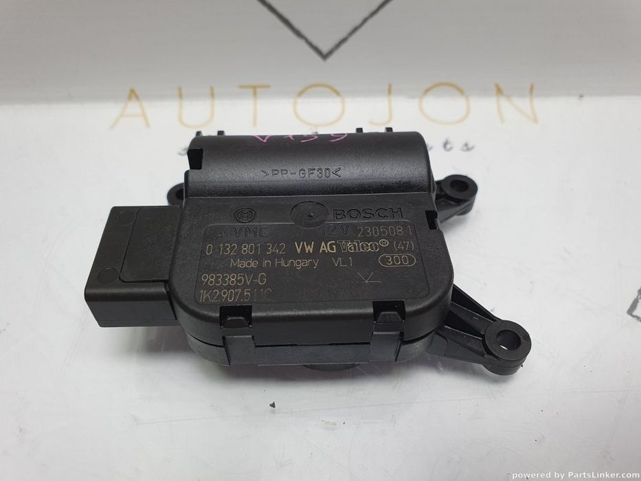 Motoras clapeta aeroterma V159 VOLKSWAGEN PASSAT Variant (3C5) [ 2005 - 2011 ] TDI 16V (BKP, CBAB) 103KW|140HP OEM 1K2907511C / 1K2 907 511 C