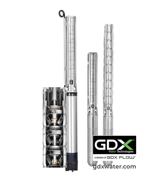Pompa Submersibila industriala GDX GKP 10215-11, 185 kW - 11 ROTORI