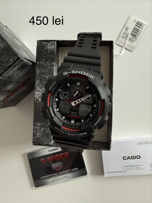 Ceasuri barbatesti G-Shock/Casio noi, originale