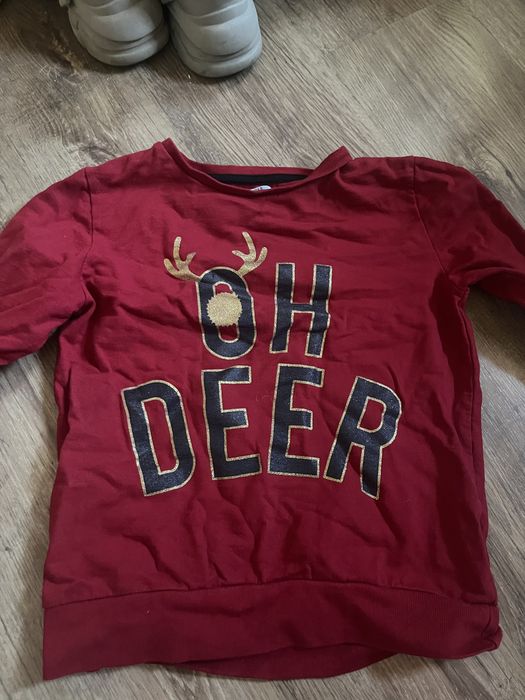 Bluza rosie de craciun pentru femei