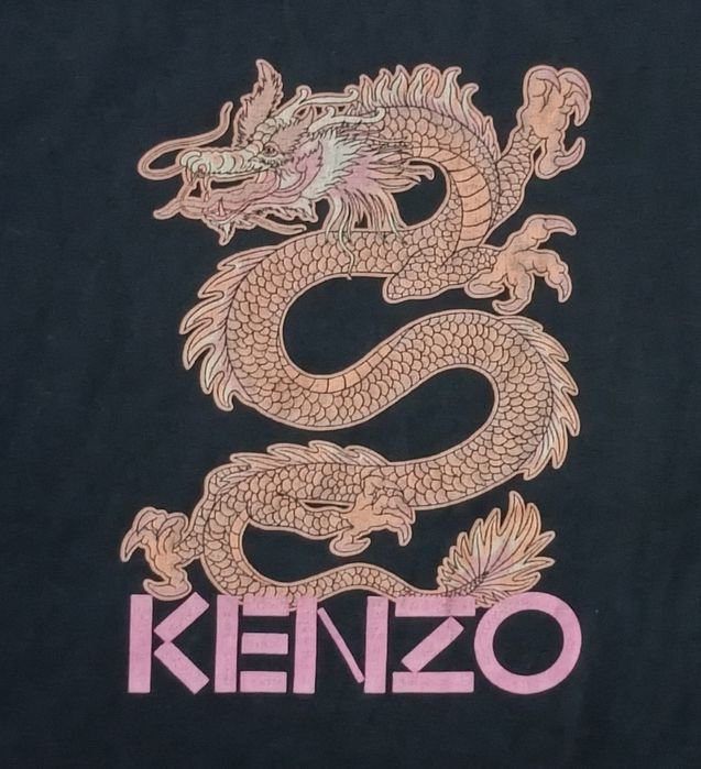 Kenzo Paris Tiger Shirt оригинална тениска M памучна фланелка