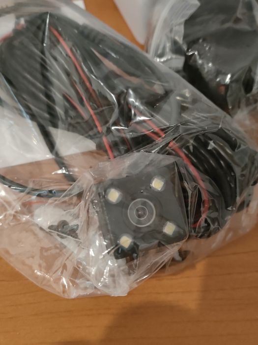 Camera video auto tripla Black Box trafic recorder Super HD 1296p