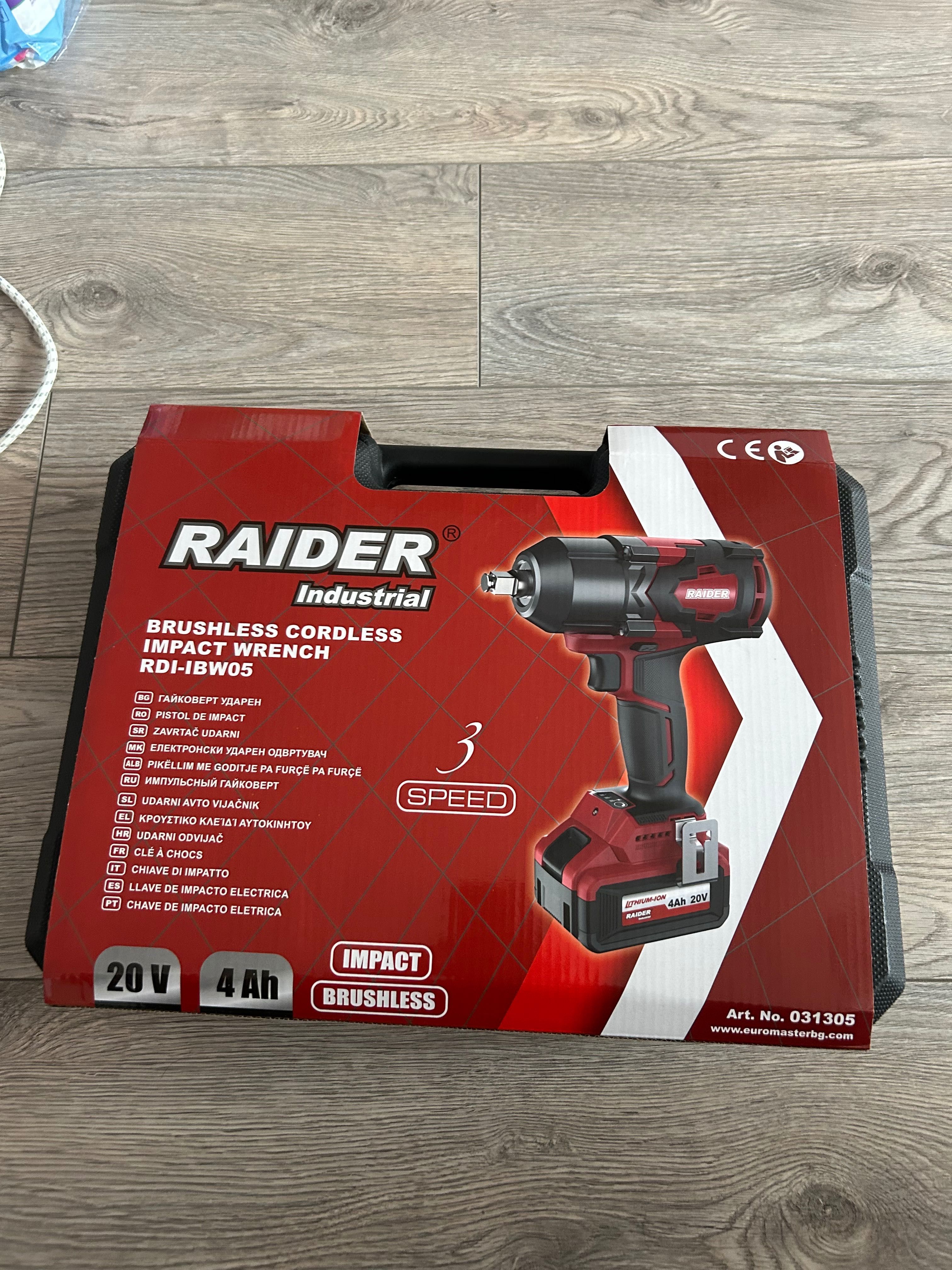 Ударен гайковерт Raider