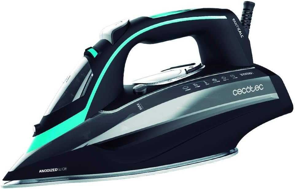 Парна ютия Cecotec 3D ForceAnodized 750 Smart. 3100W, LCD екран