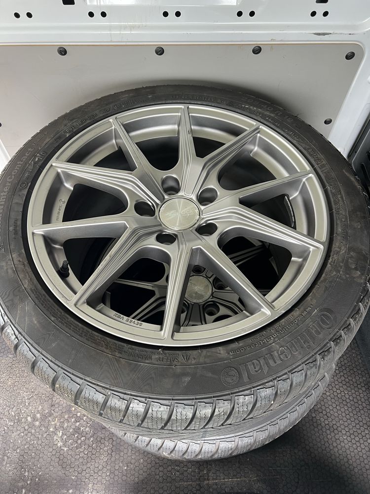 Jante BROCK cu cauciucuri 265/45R19—295/40R19,stare perfectă !!