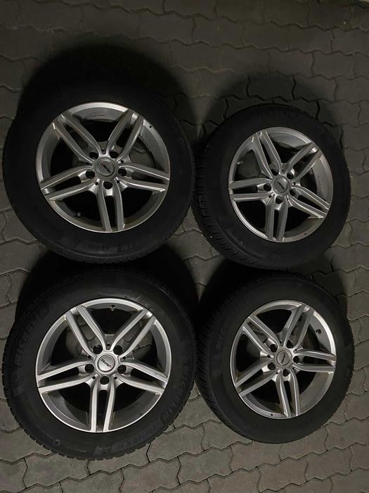 Set 4 roți iarnă Michelin Alpin 6 cu jante aliaj AUTEC 16”