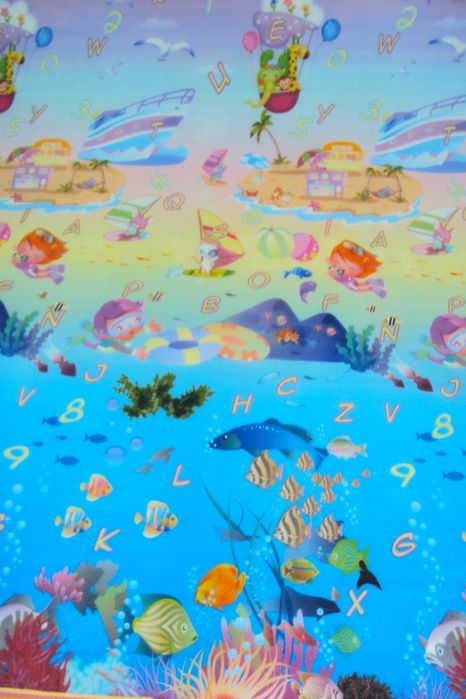 Детски постелки за игра - двулицеви ПРОМОЦИЯ