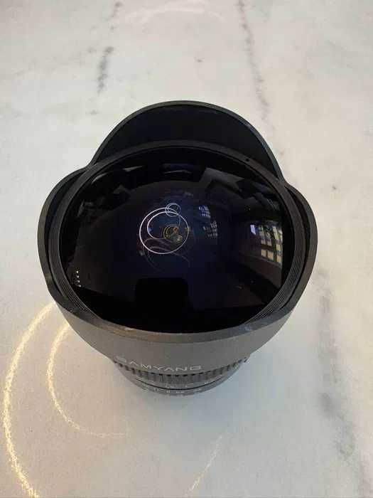 Obiectiv foto SamYang 8 mm f/3.5 Fish-Eye CS