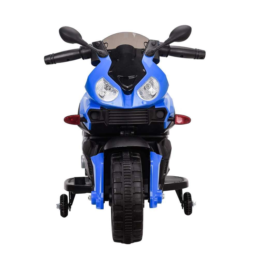 Motocicleta electrica  Kinderauto BJ917 35W 6V, culoare Albastru