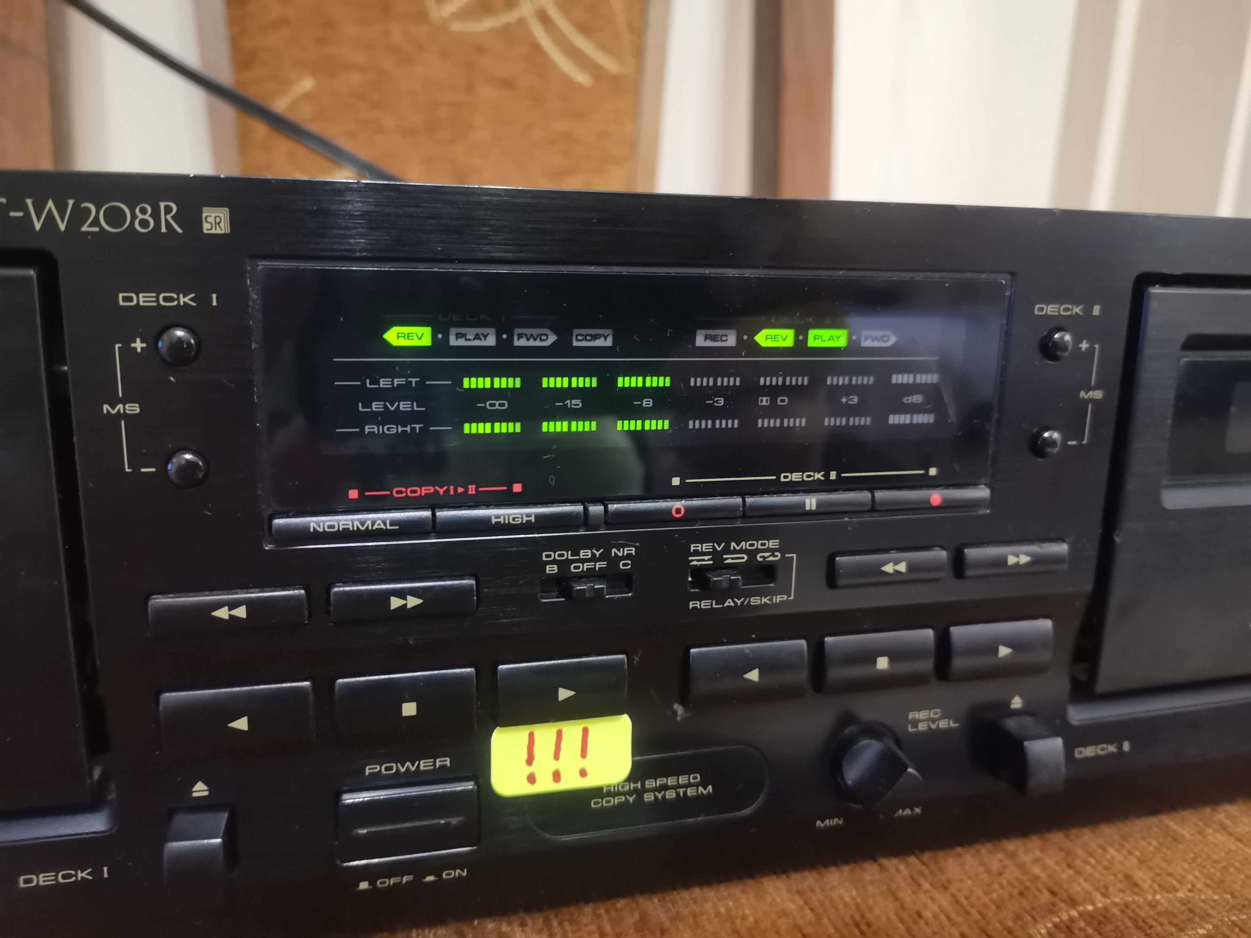 Касетен дек Pioneer ct w208r