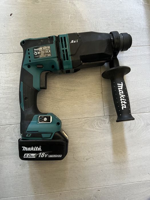 Rotopercutor brushless Makita DHR 182 cu baterie 6Ah