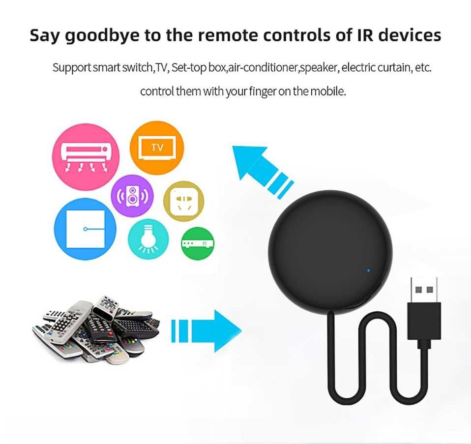 Tuya WiFi Smart IR Универсално дистанционно управление