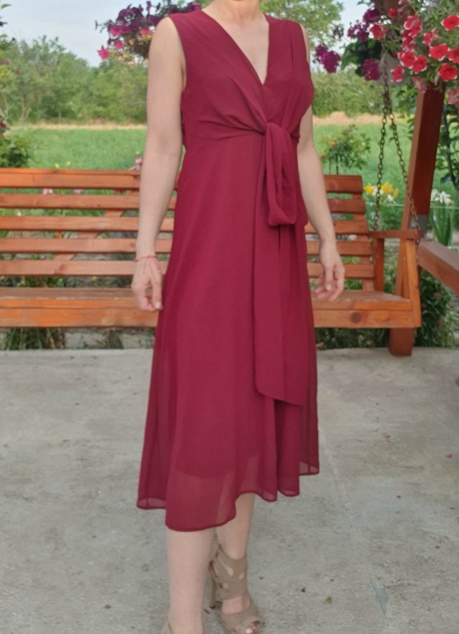 Rochie bordo zi / seara