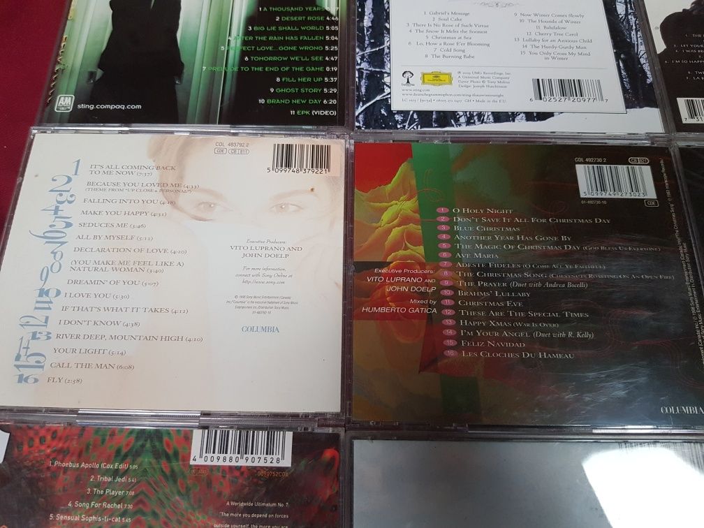 CD-uri audio muzica straina si romaneasca, colinde, clasica,blues jazz