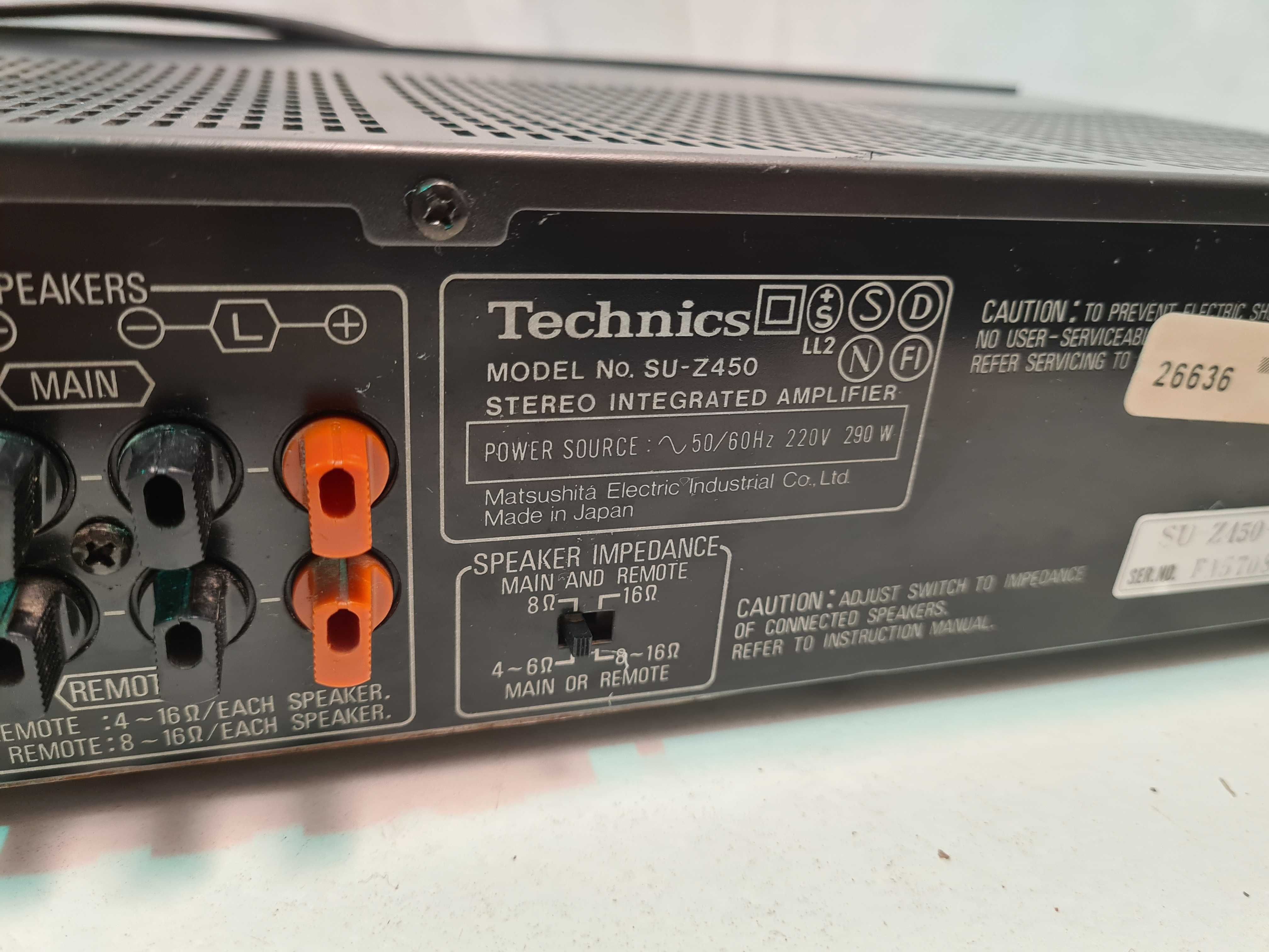 Statie Technics SU-Z450 2x50W JAPAN