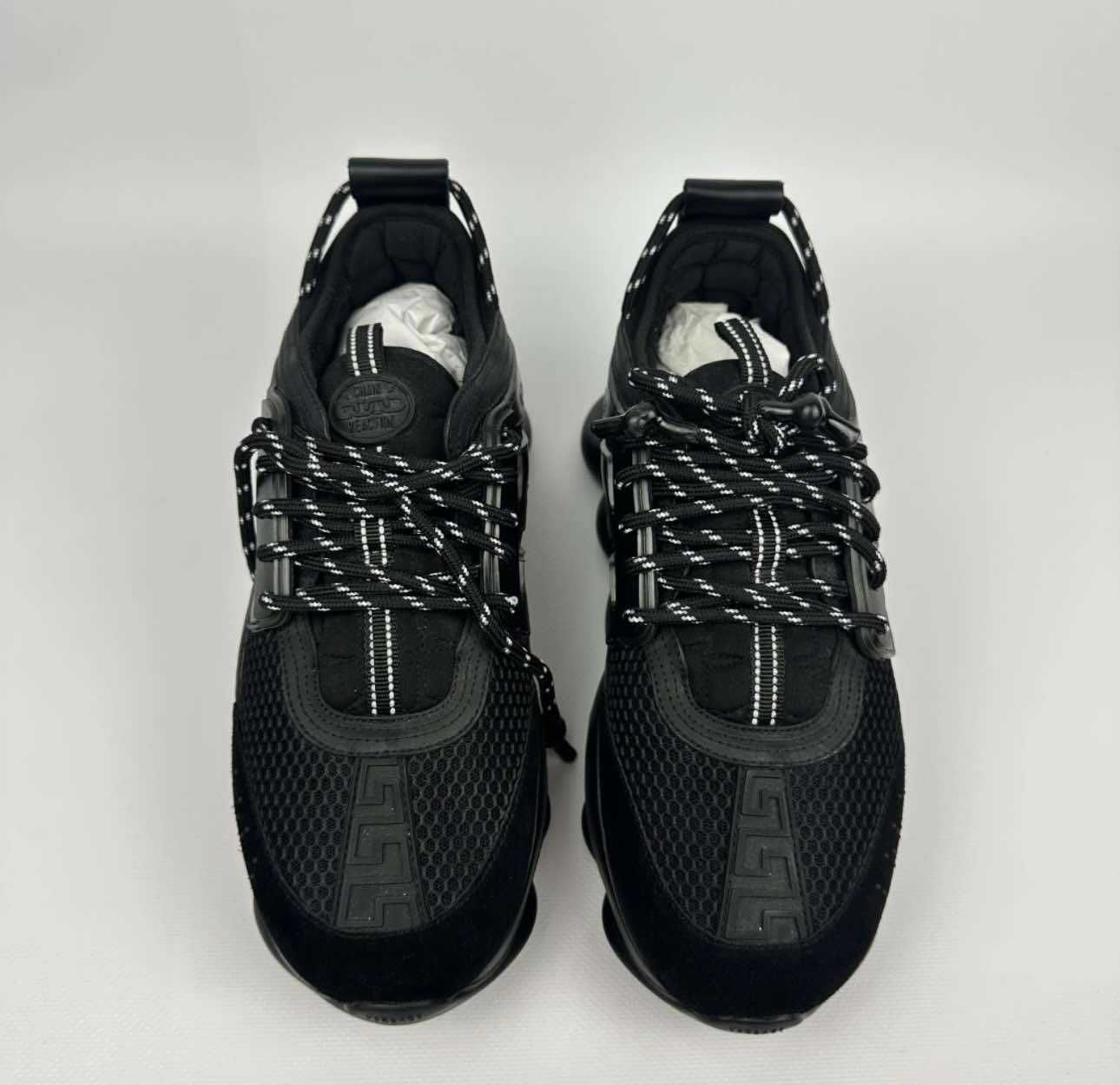 Adidasi Versace Chain Tripple Black
