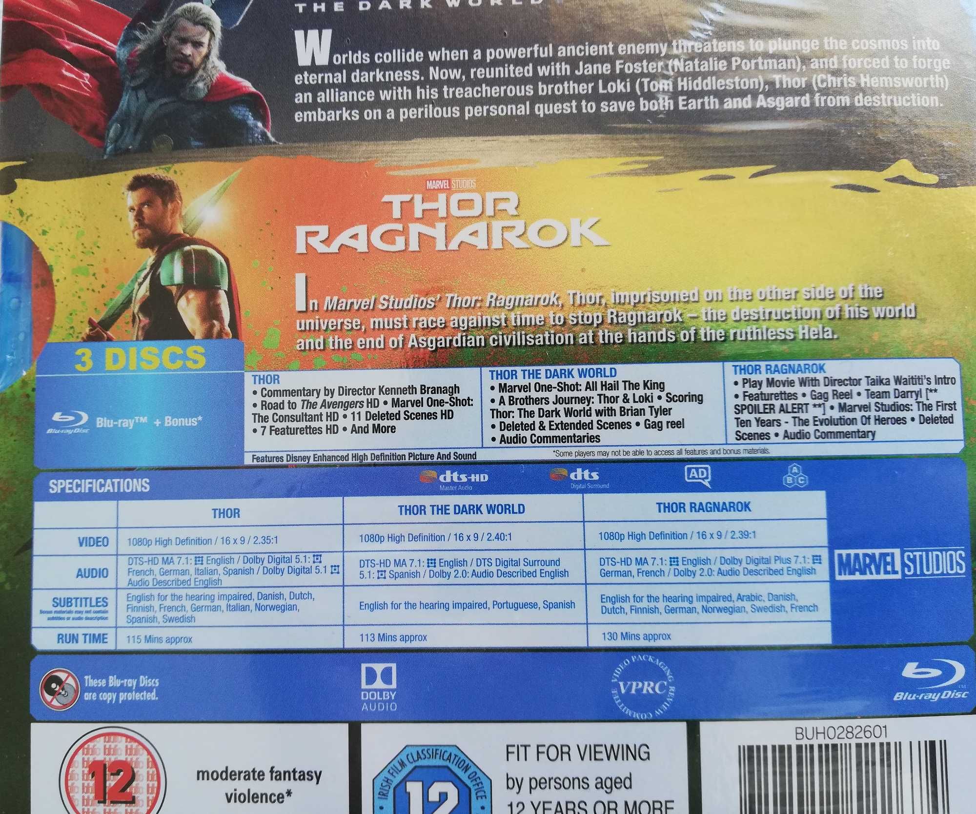 Филми на Blu Ray - Батман, Супермен, Мисията невъзможна, Тор, Петък 13