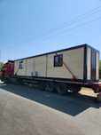 Vand container vitrina cu lambriu si grup sanitar