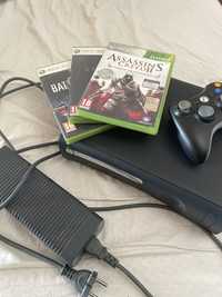 Xbox 360 + 3 jocuri